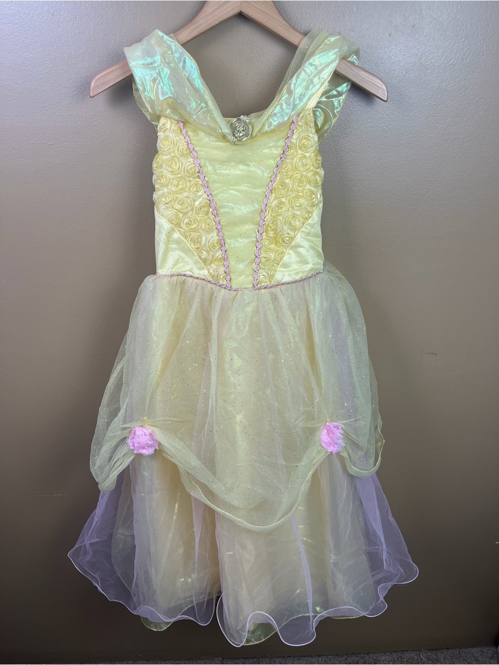 Disney Store Belle Princess Dress Halloween Costume Size 9/10
